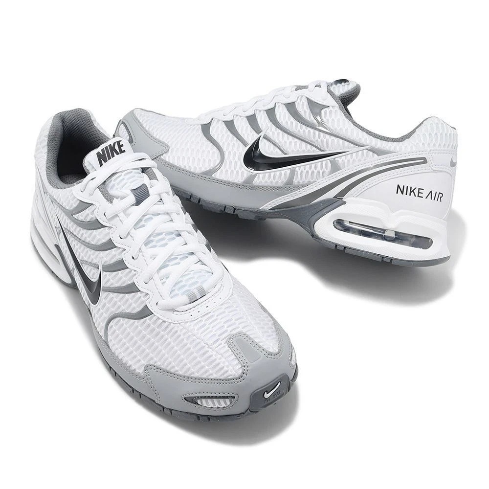Nike Air Max Torch 4 Mens Sz 11 White Anthracite Wolf Grey 343846 100 Shoes NEW - Picture 3 of 6